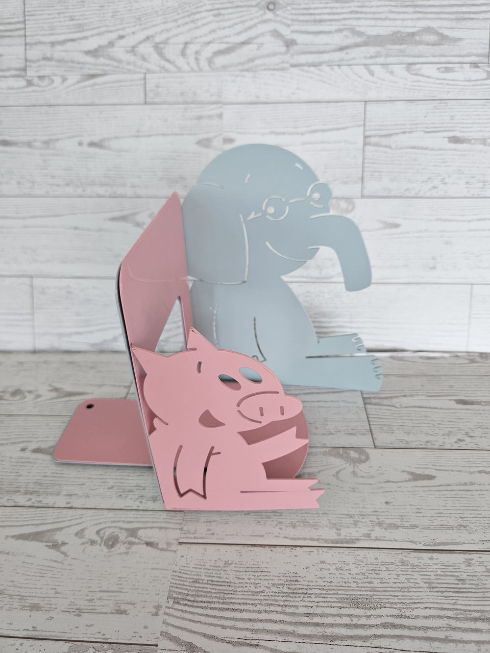 - Cute Piggy & Elephant Gerald Small Bookends